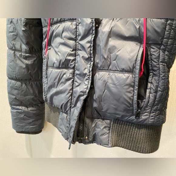 American Eagle grey puffer coat - Picture 5 of 16